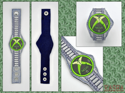 Xbox Watch Bracelet - Denim Illusion Leather