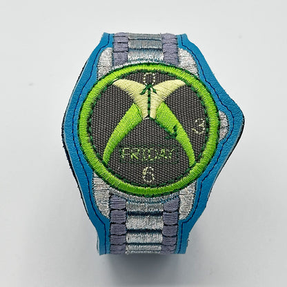 Xbox Embroidered Watch Bracelet - Turquoise