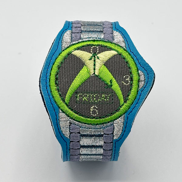 Xbox Embroidered Watch Bracelet - Turquoise