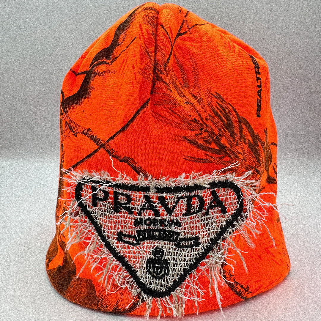 PRAVDA Beanie - Orange Realtree