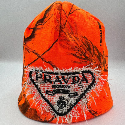 PRAVDA Beanie - Orange Realtree