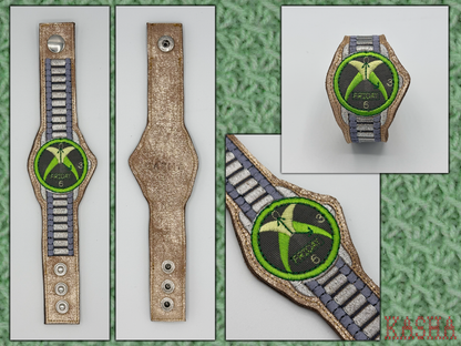 Xbox Embroidered Watch Bracelet - Champagne