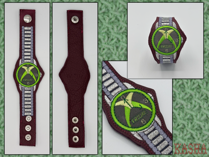 Xbox Embroidered Watch Bracelet - Plum